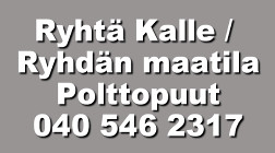 Ryhtä Kalle / Ryhdän maatila logo